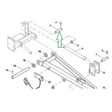 Палець Optima Kverneland AC495419 (АС495419)